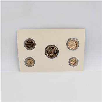 1999 US GP Coin Set, 5 Coins