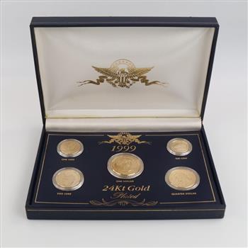 1999 US GP Coin Set, 5 Coins
