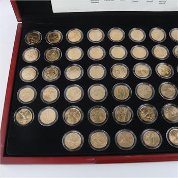1999-2009 Statehood Quarter Complete Set; 56 Pieces