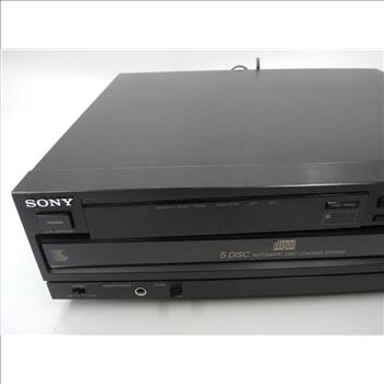 Sony 5-disk CD Player