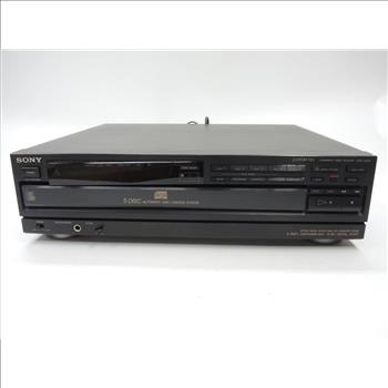 Sony 5-disk CD Player