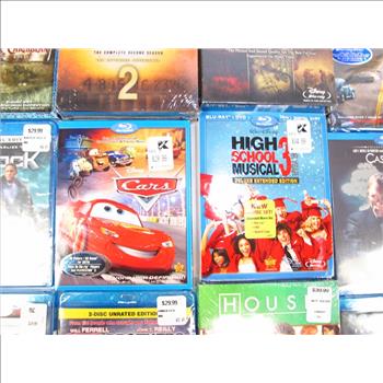 Disney Pixar Cars Blu-Ray And More Movies 10+ Pieces