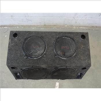Four Subwoofers In A Ported Box