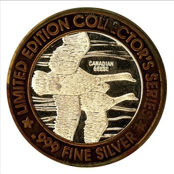 .999 Fine Silver Casino $20 Gaming Token - Casino Windsor