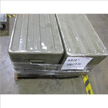 Military Style Storage Containers, 3 Pieces