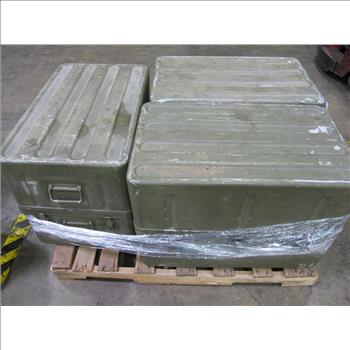 Military Style Storage Containers, 3 Pieces