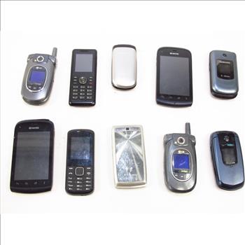 Samsung And Other Assorted Cell Phones, 10+ Pieces