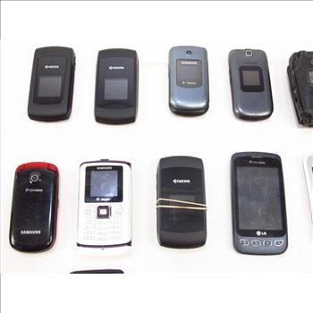 Samsung And Other Assorted Cell Phones, 10+ Pieces