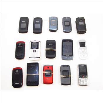 Samsung And Other Assorted Cell Phones, 10+ Pieces