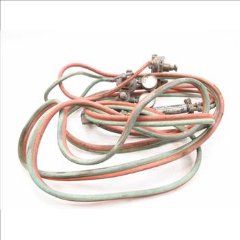 Victor Tool Box With Welding Torch And Regulators