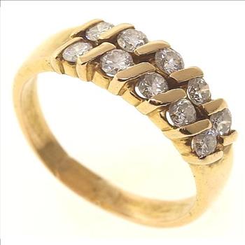 0.60ctw Diamond 14kt Gold Ring