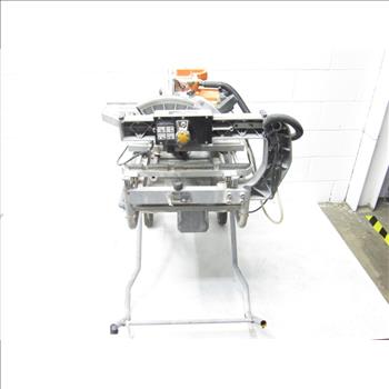 Ridgid Commercial Tile Saw With Stand