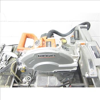Ridgid Commercial Tile Saw With Stand