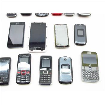 Samsung And Other Assorted Cell Phones, 10+ Pieces