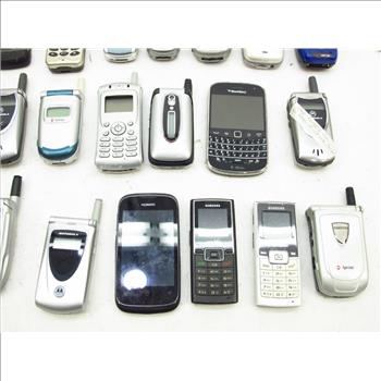 Blackberry And Other Assorted Cell Phones, 20+ Pieces