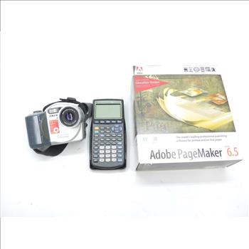 Texas Instruments TI83 Plus And More, 3 Pieces