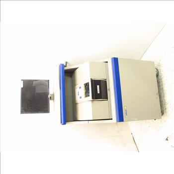 Identix Fingerprint Scanner With Computer And Cabinet With Servers - 2 Pieces