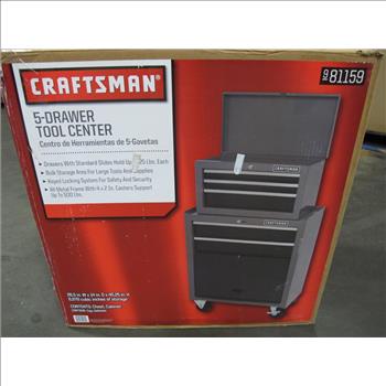 Craftsman 5-Drawer Tool Center (Model No. 981159) **INDUSTRY (CA) APPT ONLY**