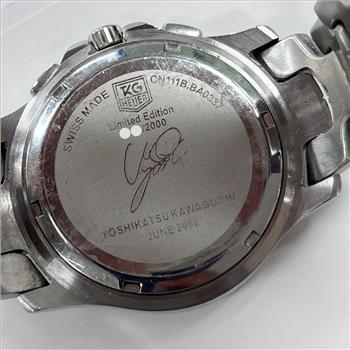 Tag Heuer Link Limited Edition Yoshikatsu Kawaguchi Watch-Evaluated By Certified Gemologist-AGS/GIA