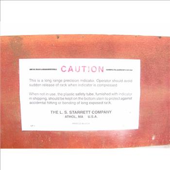 Starrett Long Range Precision Indicator