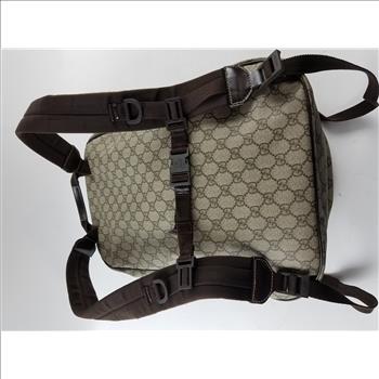 Gucci Monogram Backpack