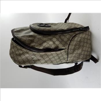 Gucci Monogram Backpack