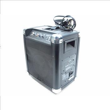 Ion Block Rocker Speaker With Wheels