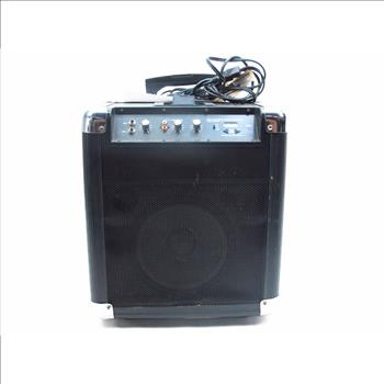 Ion Block Rocker Speaker With Wheels