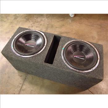Audiobahn 15'' Subwoofer In Speaker Box