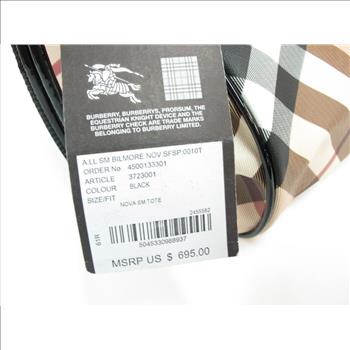 Authentic Burberry Nova Tote Bag, Brand New with Tags