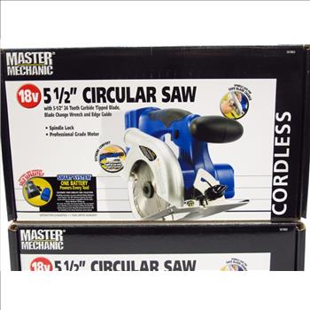 Master Mechanics Circular Saw, 4 Pieces