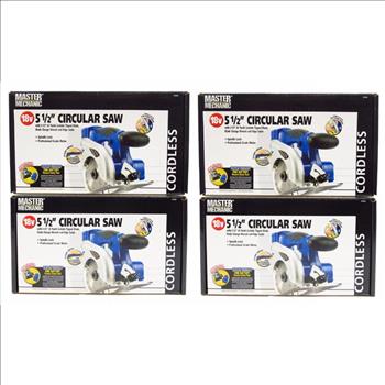 Master Mechanics Circular Saw, 4 Pieces