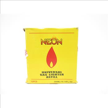 Neon Universal Gas Lighter Refill