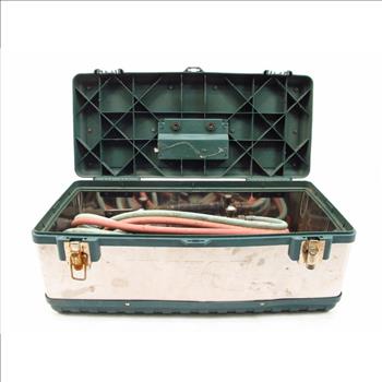 Victor Tool Box With Welding Torch And Regulators