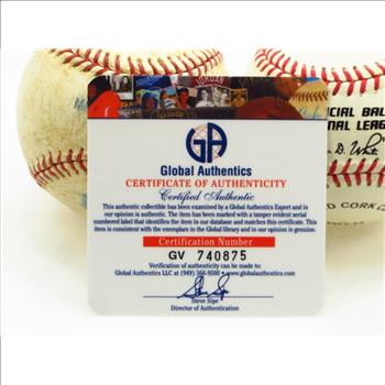 Lou Brock Signed Baseball