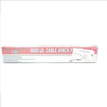 Haul-Master 4000lb Cable Winch Puller