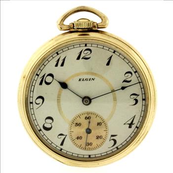 ELGIN Wind-Up Pocket Watch - Circa 1909