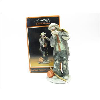 Flambro Emmett Kelly. Jr Collectible Figurine