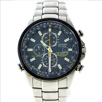 CITIZEN Eco-Drive Blue Angel Chronograph Watch