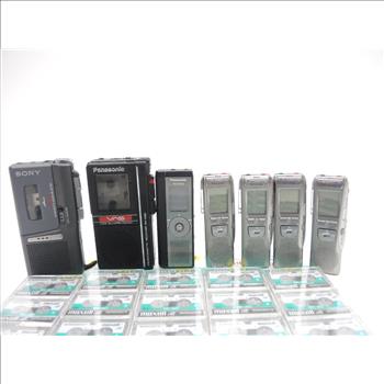 Panasonic Digital Voice Recorders And More, 7+ Pieces