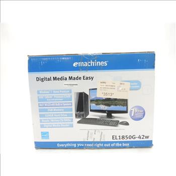 Emachine Desktop Computer Bundle