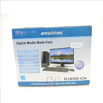 Emachine Desktop Computer Bundle