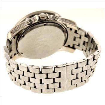 3.15ctw Diamond TECHNOCRAT Watch