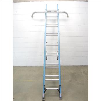 Werner 16' Extension Ladder And Husky Stabilizer, 2 Pieces