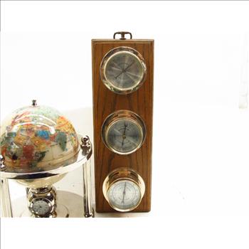 Globe And Barometer