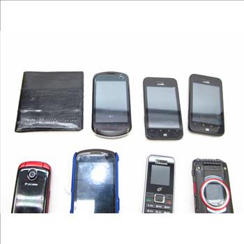 Assorted Cell Phones, 12 Pieces