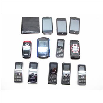 Assorted Cell Phones, 12 Pieces