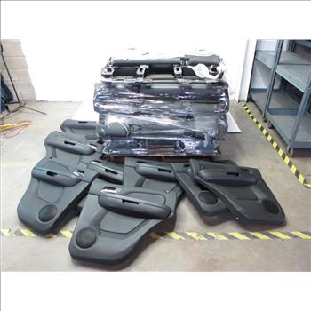 2014 Chevy Tahoe Rear Seats And Door Panels, 8 Sets