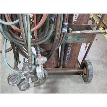 Oxygen Acetylene Tank Set
