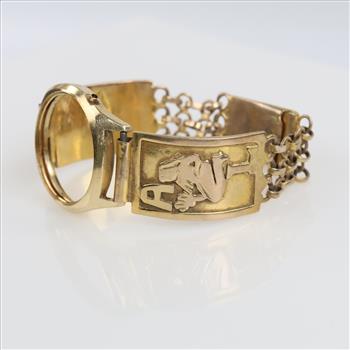Bulova Accutron 14kt Gold Watch-Evaluated By Our Certified Gemologist-AGS/GIA